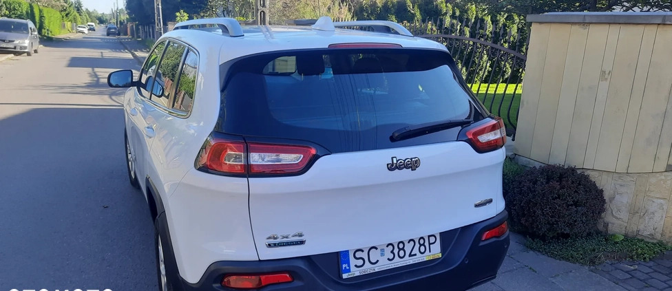 Jeep Cherokee cena 69000 przebieg: 149100, rok produkcji 2014 z Częstochowa małe 172